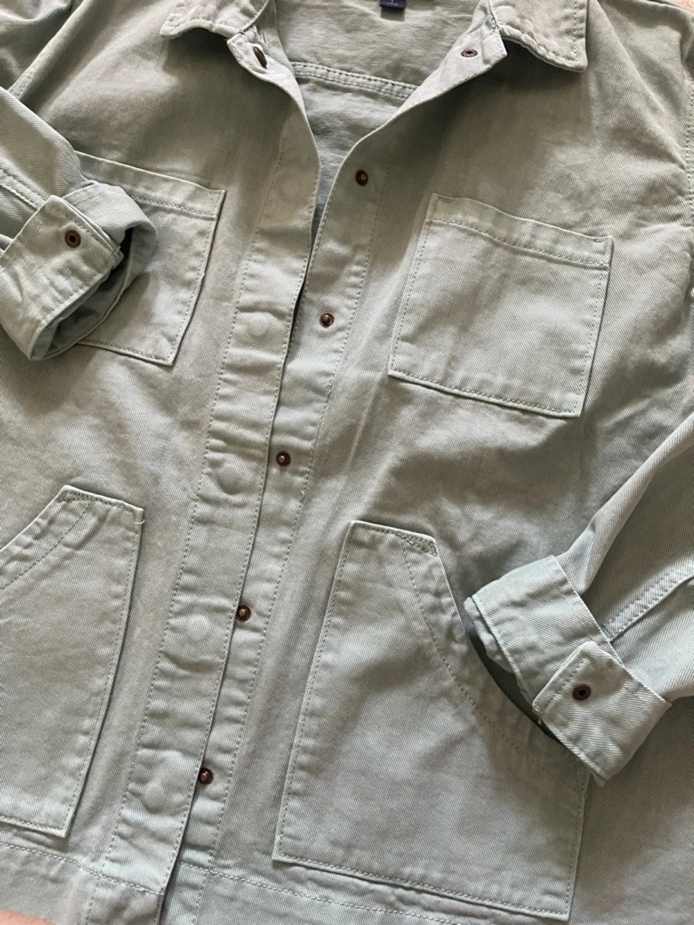 Universal Thread women’s Mint Green Utility Shirt Jacket - Picture 3 of 3